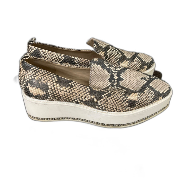 Karl Lagerfeld shoes women’s size 7.5 Leather Platform Loafer - Picture 9 of 13